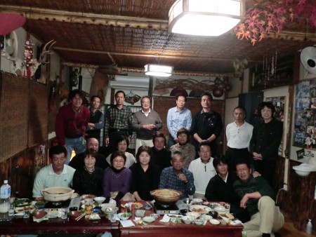 第８回準備委員会（忘年会）　'12.11.24