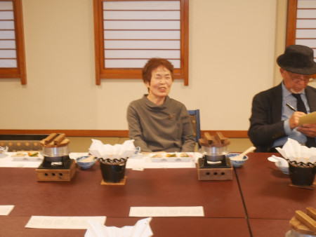 開会前の深堀・長野