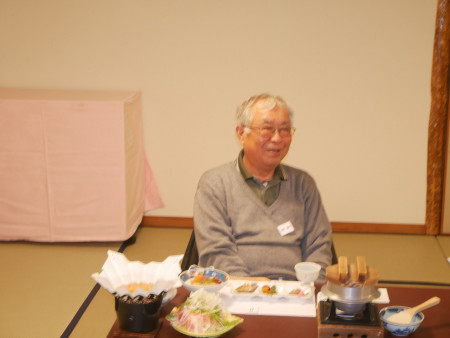 開会前の川原康夫